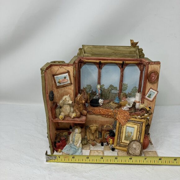 Peter Fagan Colour Box Bears Cats THE CURIOS SHOP Made in Scotland TC001 RARE - Picture 6 of 16